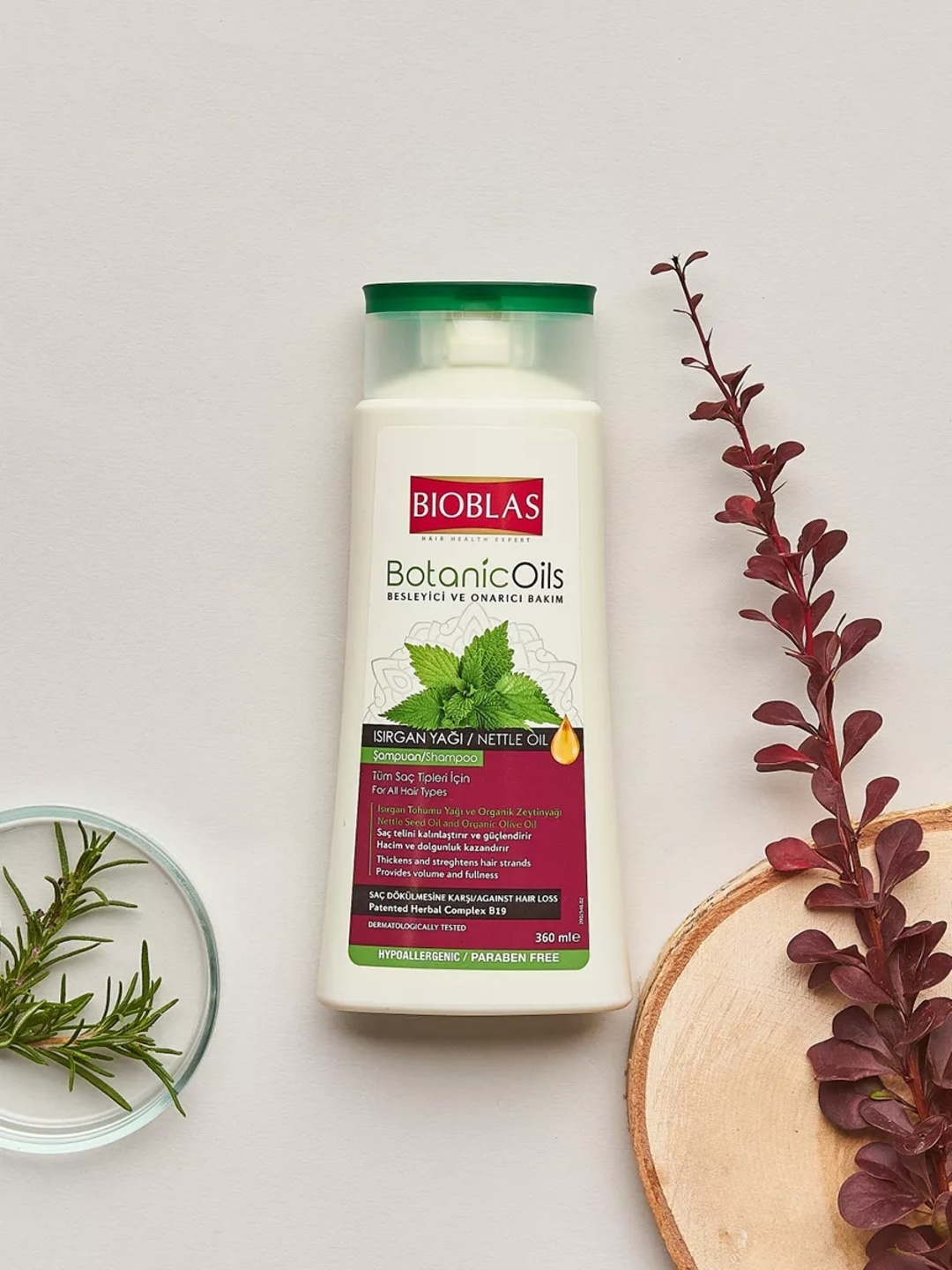 Bioblas Botanic Oil qichitqi o'ti yog'li shampun - 