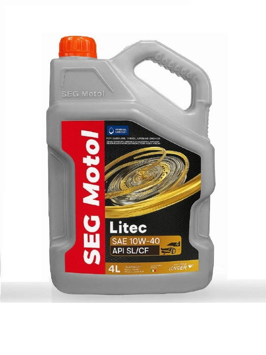 SEG Motol Litec SAE 10W-40, API SL/SF, 4 litr