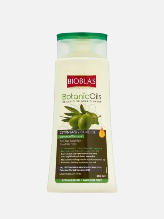 Шампунь с маслом оливы Bioblas Botanic Oils