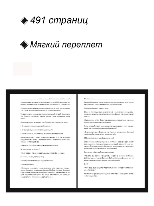 Новелла, Точка зрения всеведущего читателя, 10 том
