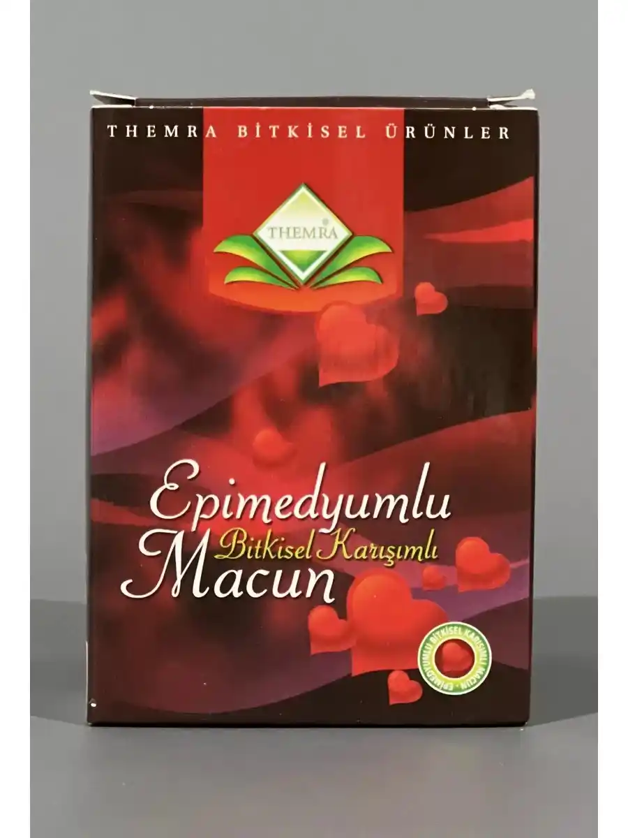 Эпимедиумная паста THEMRA Macun для повышения потенции и интимной близости, трибулус, женьшень, имбирь,43гр-240г