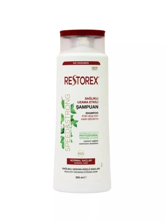 Шампунь для роста волос Restorex, с фитостеролом, 500 мл