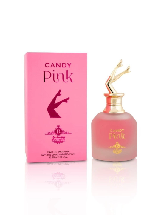 Parfyumlangan suv Candy Pink, Sweet, Bloom, Boutique ayollik jozibasini ifodalovchi parfyum, 90 ml - 