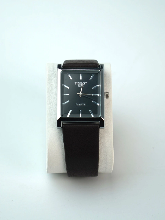 Tissot Classic Rectangle — Elegant erkaklar soati