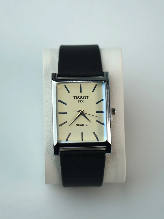 Tissot Classic Rectangle — Elegant erkaklar soati