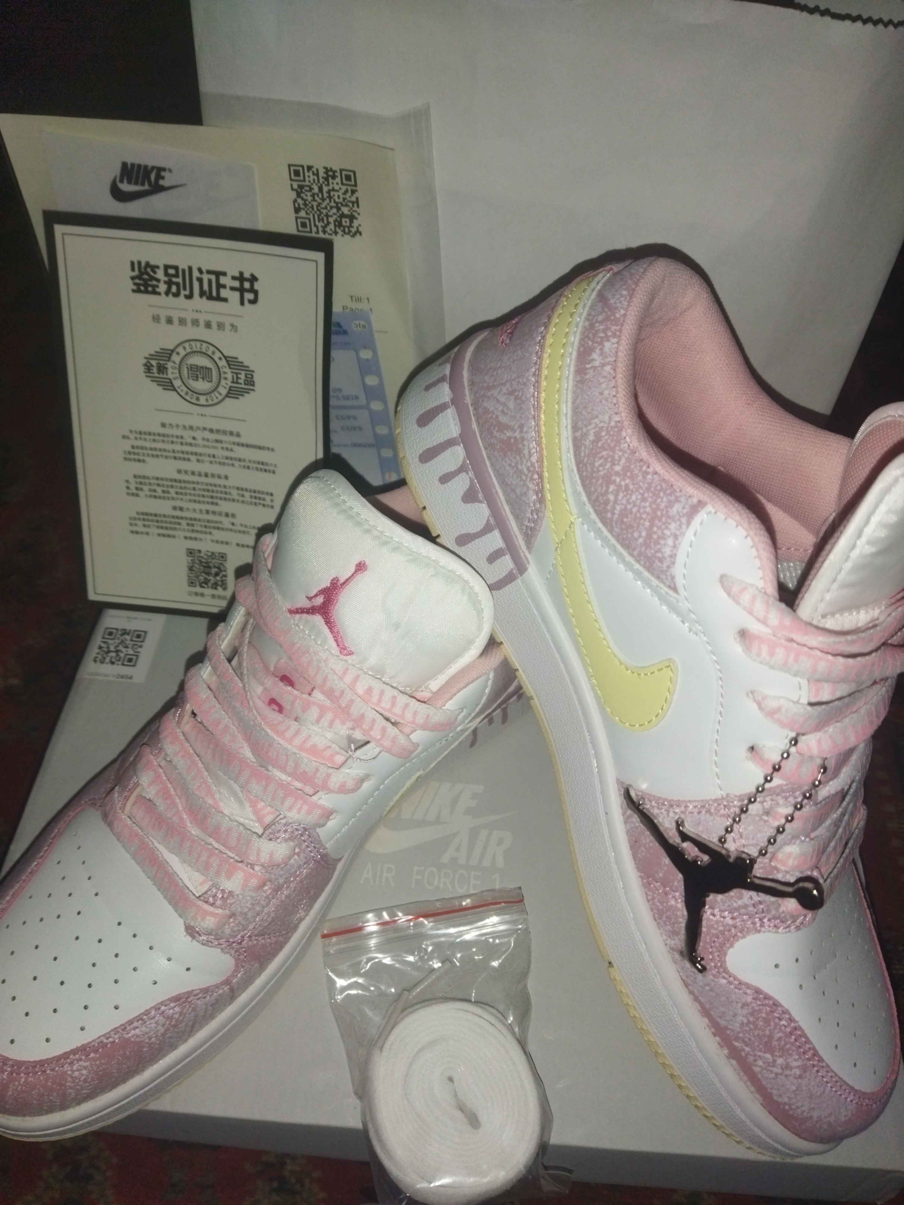 Nike Air Jordon krossovkalari, o‘lcham-o‘lcham