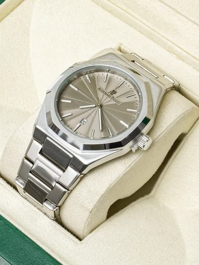 Мужские наручные часы Audemars Piguet Royal Oak Style — MICRO1-AP60-БЕЖЕВ