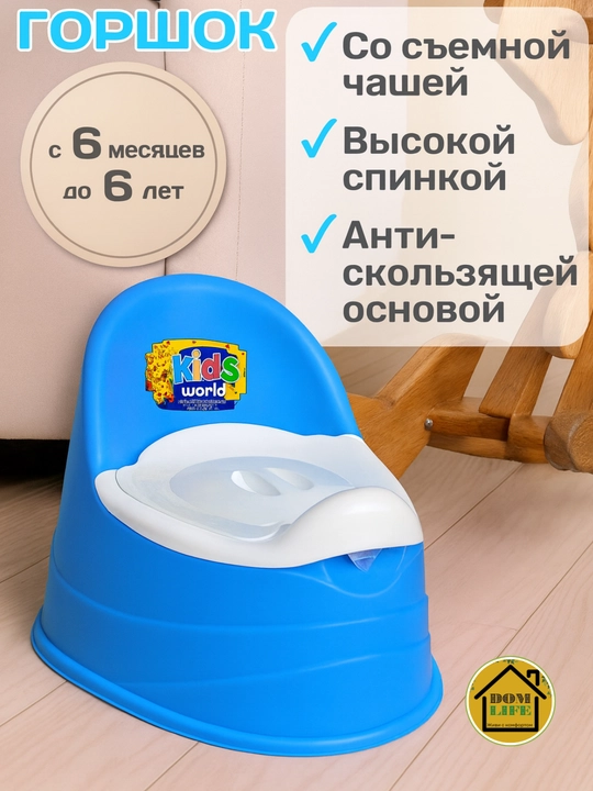 Детский горшок с крышкой — комфорт и удобство каждый день
