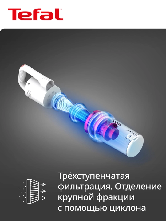 Проводной вертикальный пылесос Tefal Vertical Vacuum Cleaner TY1R17F1