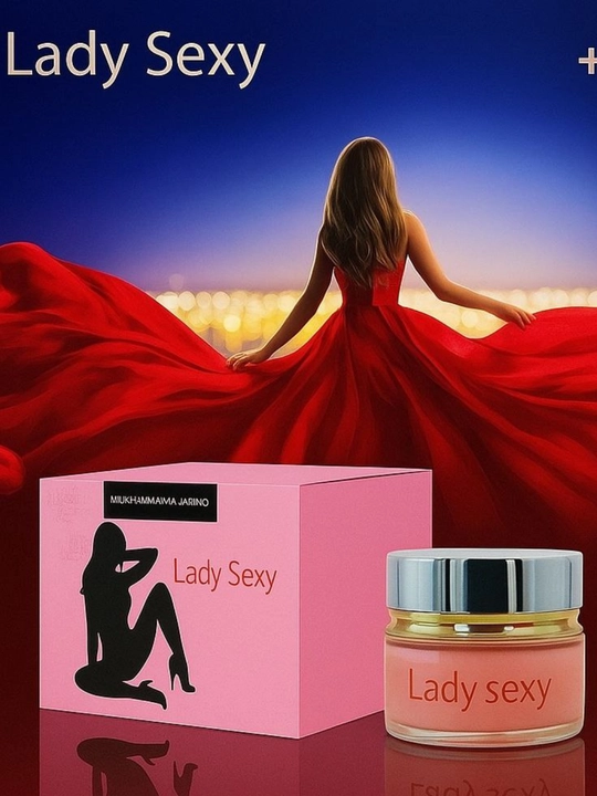 Lady Sexy Intime Cream– ayollar uchun intim parvarish kremi Mukhammamia Jamid, 20 g - 