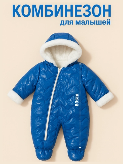 Зимняя куртка для младенцев, для детей 3-6 месяцев