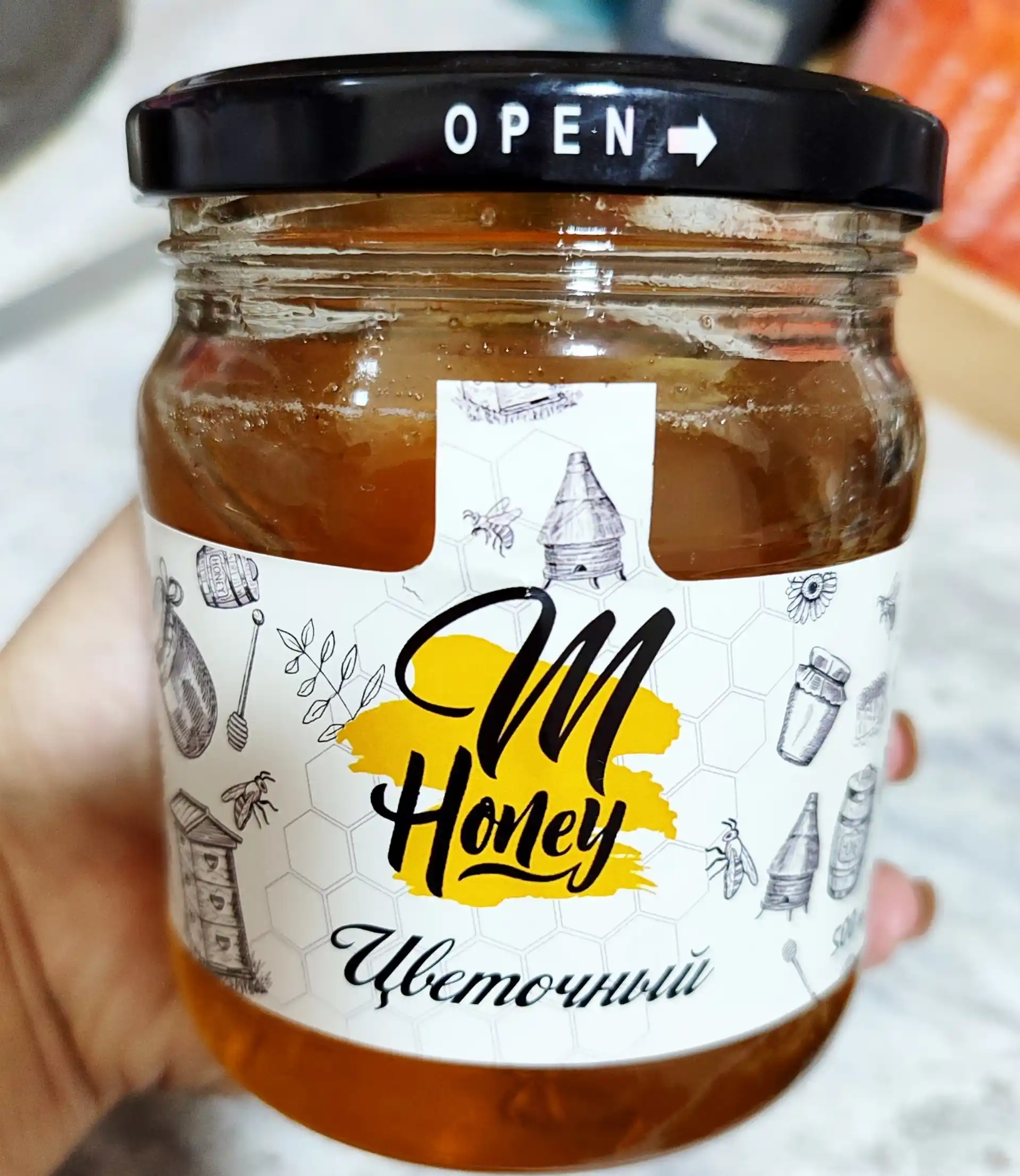 Tabiiy asal M Honey gul asali, 500 g