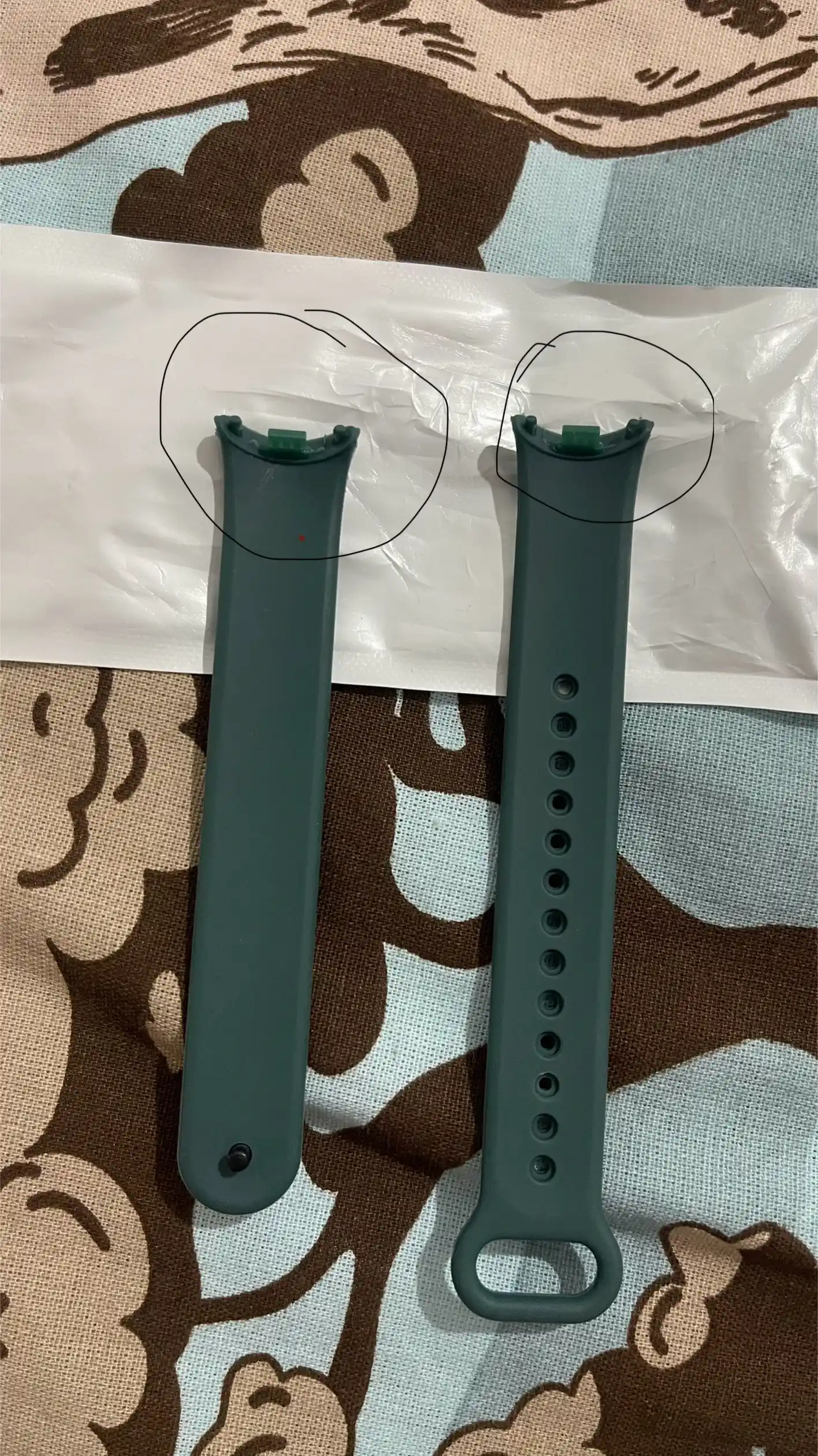 Xiaomi Mi Band 8/9/10 soat tasmasi silikon