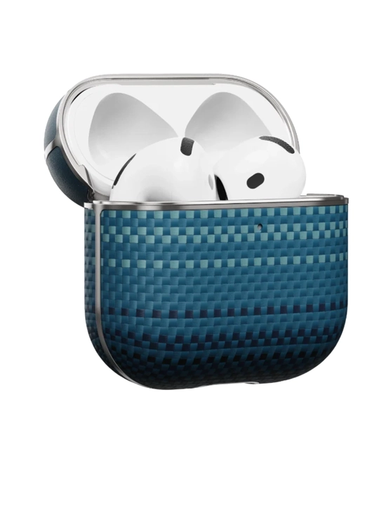 Чехол PITAKA для беспроводных наушников AirPods 4, Pro, Pro2, Pro3, из кевлара, сверхпрочный