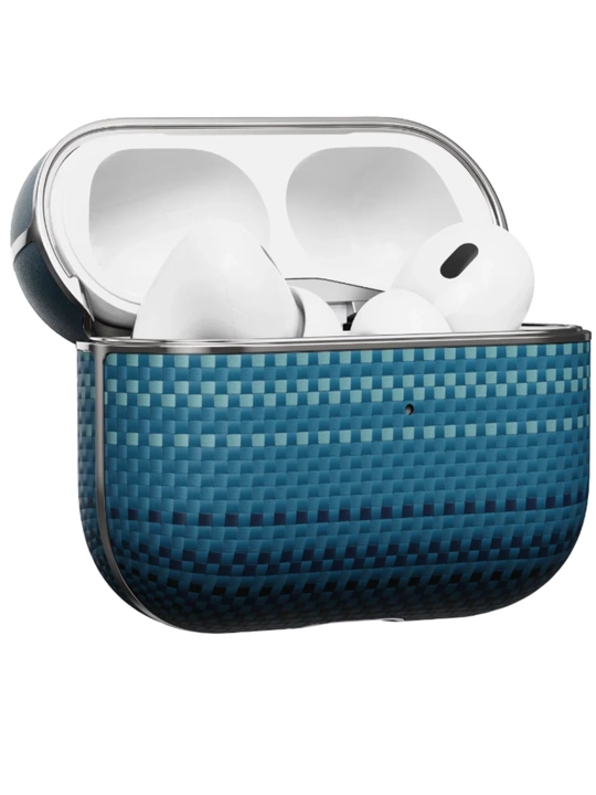 Чехол PITAKA для беспроводных наушников AirPods 4, Pro, Pro2, Pro3, из кевлара, сверхпрочный