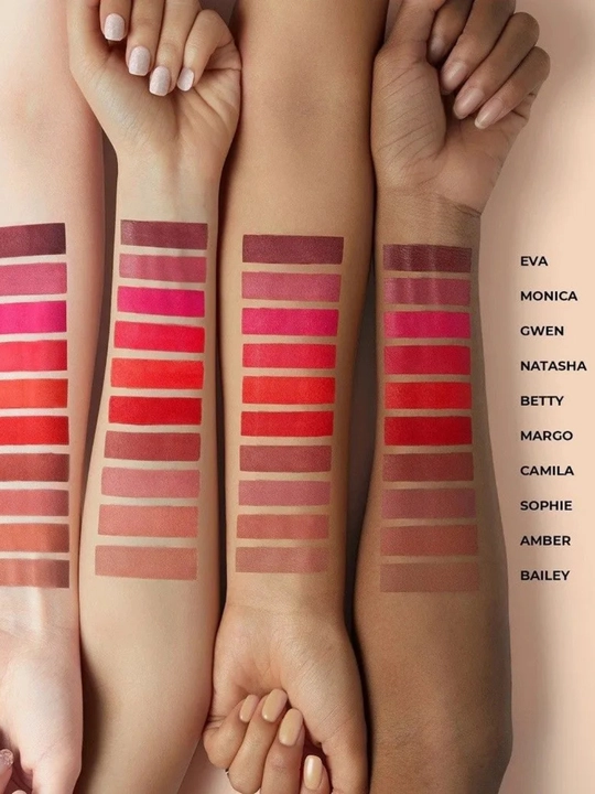 Lab bo'yog'i matli DEAR DAHLIA Lip Paradise Effortless Matte Lipstick ton Margo