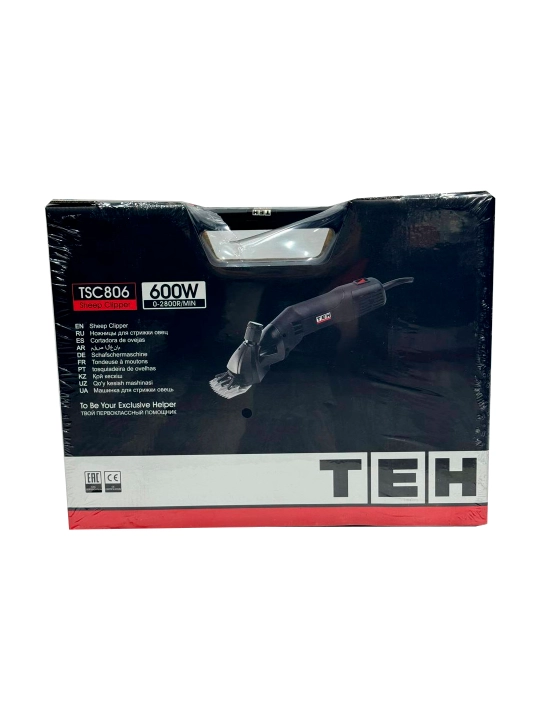 Qo‘y sochini olish mashinasi TEH TSC806, 600 Vt, 2800 ayl/min