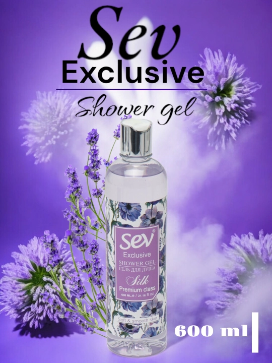 SEV dush geli, Dush uchun gel 600 ml - 