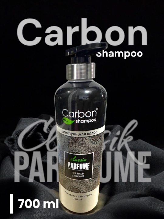 Professional shampun Carbon quruq, yogli, normal sochlar uchun, ayolar va erkaklar uchun - 
