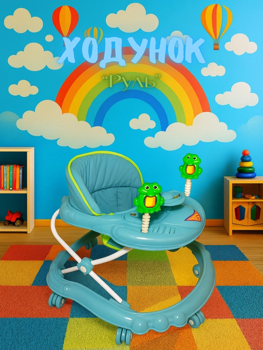 Xodunok "Rul" bolalar uchun, o'yinchoqli - 