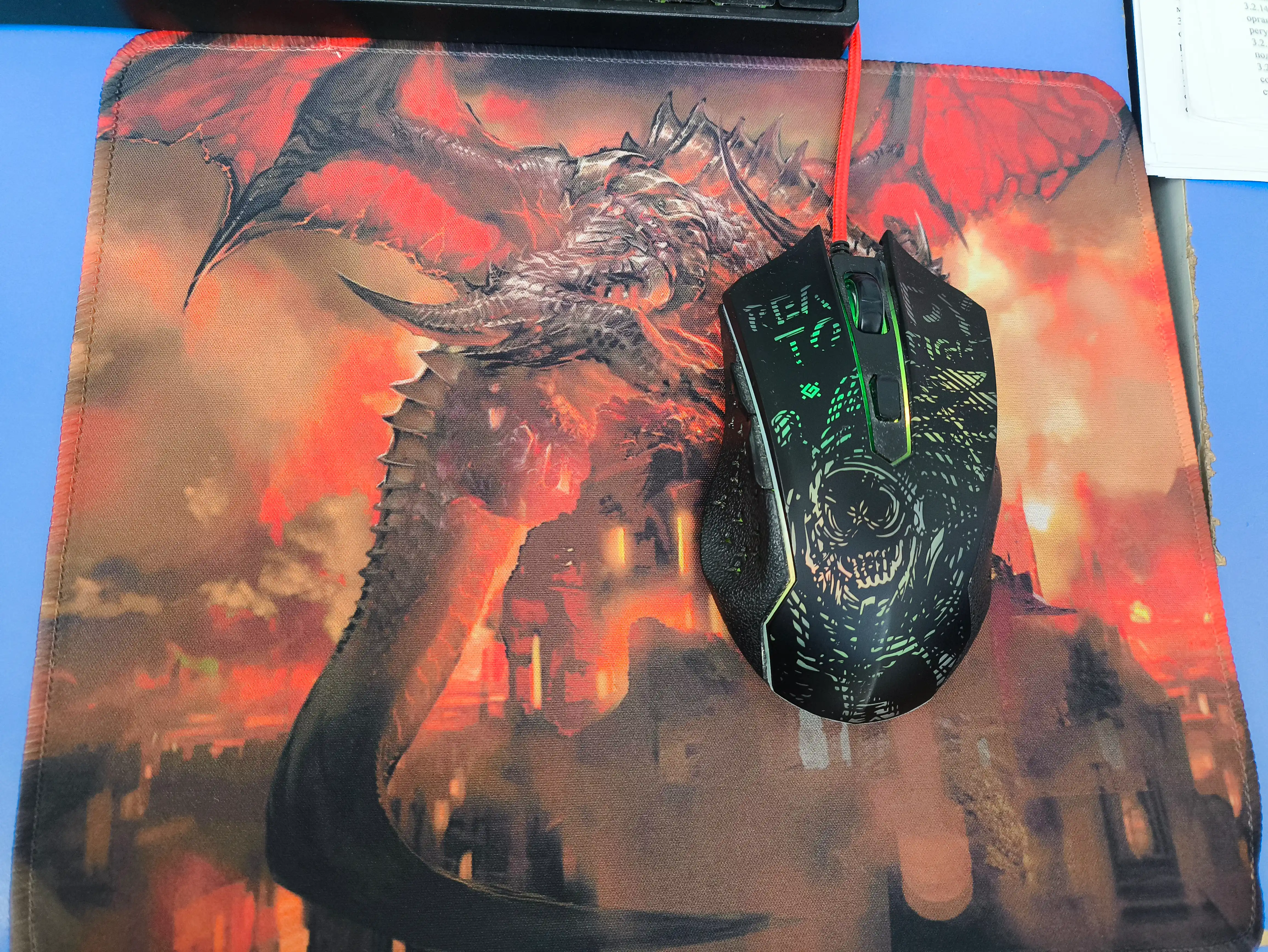 Коврик игровой компьютерный для мыши World of Warcraft, 300 * 250 мм