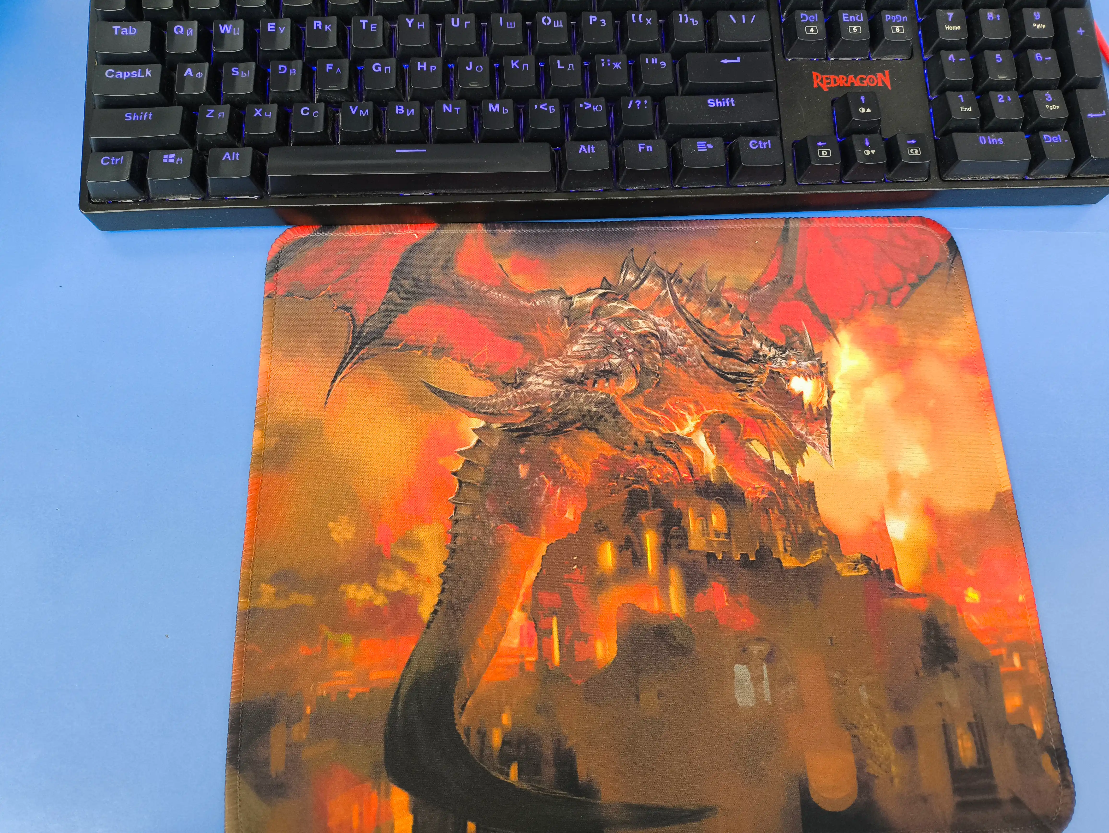 Коврик игровой компьютерный для мыши World of Warcraft, 300 * 250 мм