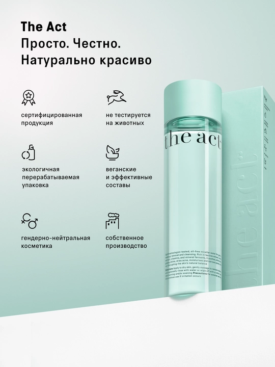 Мицеллярная вода для проблемной кожи, 250 мл
