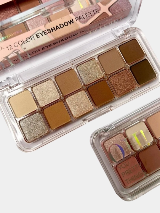 Палетка теней для век ANYLADY 12 Color Eyeshadow Palette - 