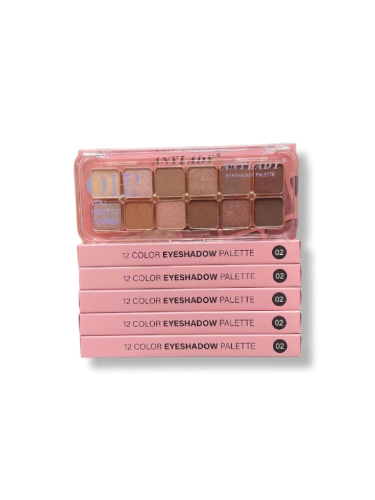 ANYLADY 12 Color Eyeshadow Palette - ko`z uchun tenlar palitrasi