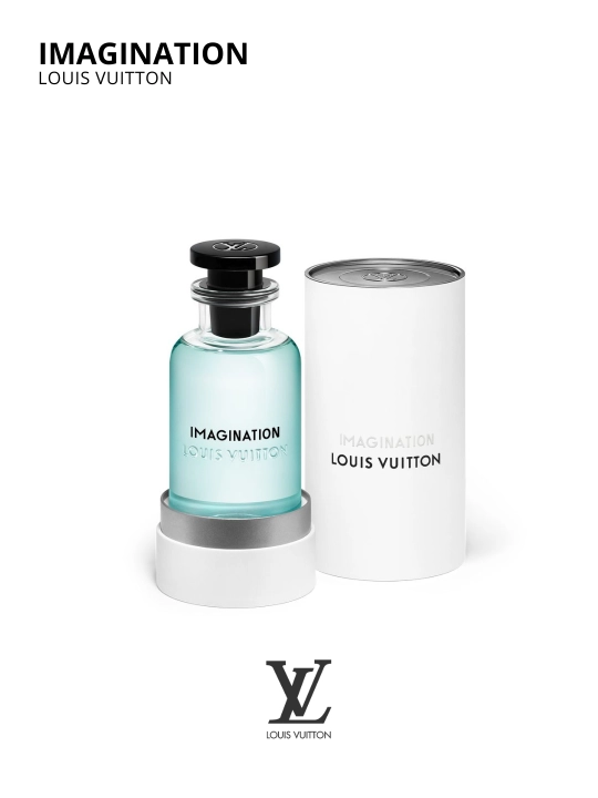 Erkaklar uchun atir, Imagination Louis Vuitton, parfyumlangan suv, Fransiya, 10 ml, 100 ml