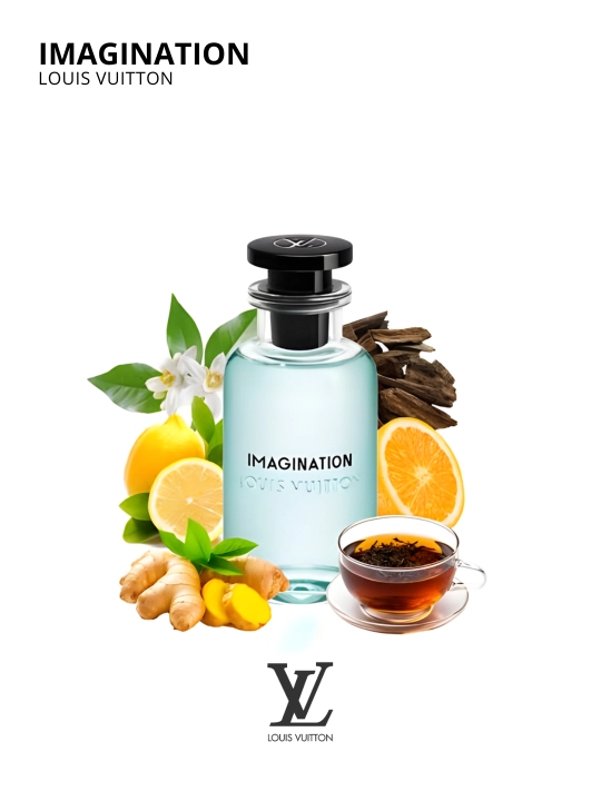 Erkaklar uchun atir, Imagination Louis Vuitton, parfyumlangan suv, Fransiya, 10 ml, 100 ml