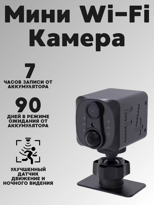Мини WiFi Камеры для дома и для собственной безопасности - 