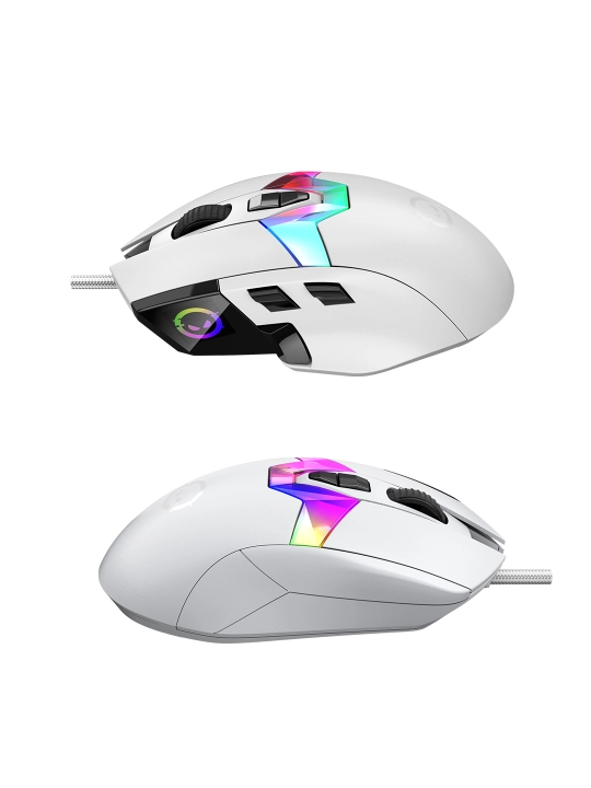 RGB yoritgichli Lorgar MSP80 simli o‘yin sichqonchasi
