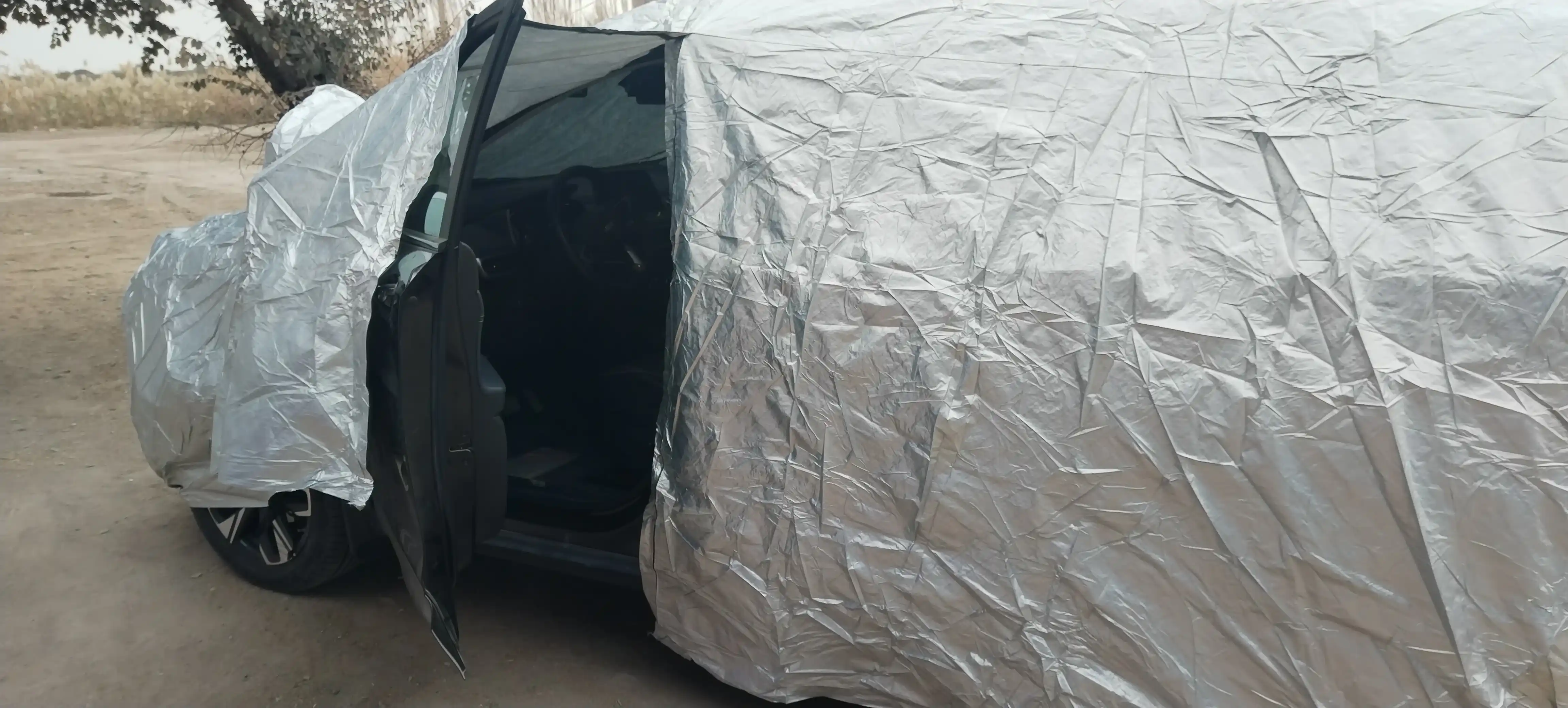 Mashinalar uchun umumiy tent qulay fermuarlı, astarli