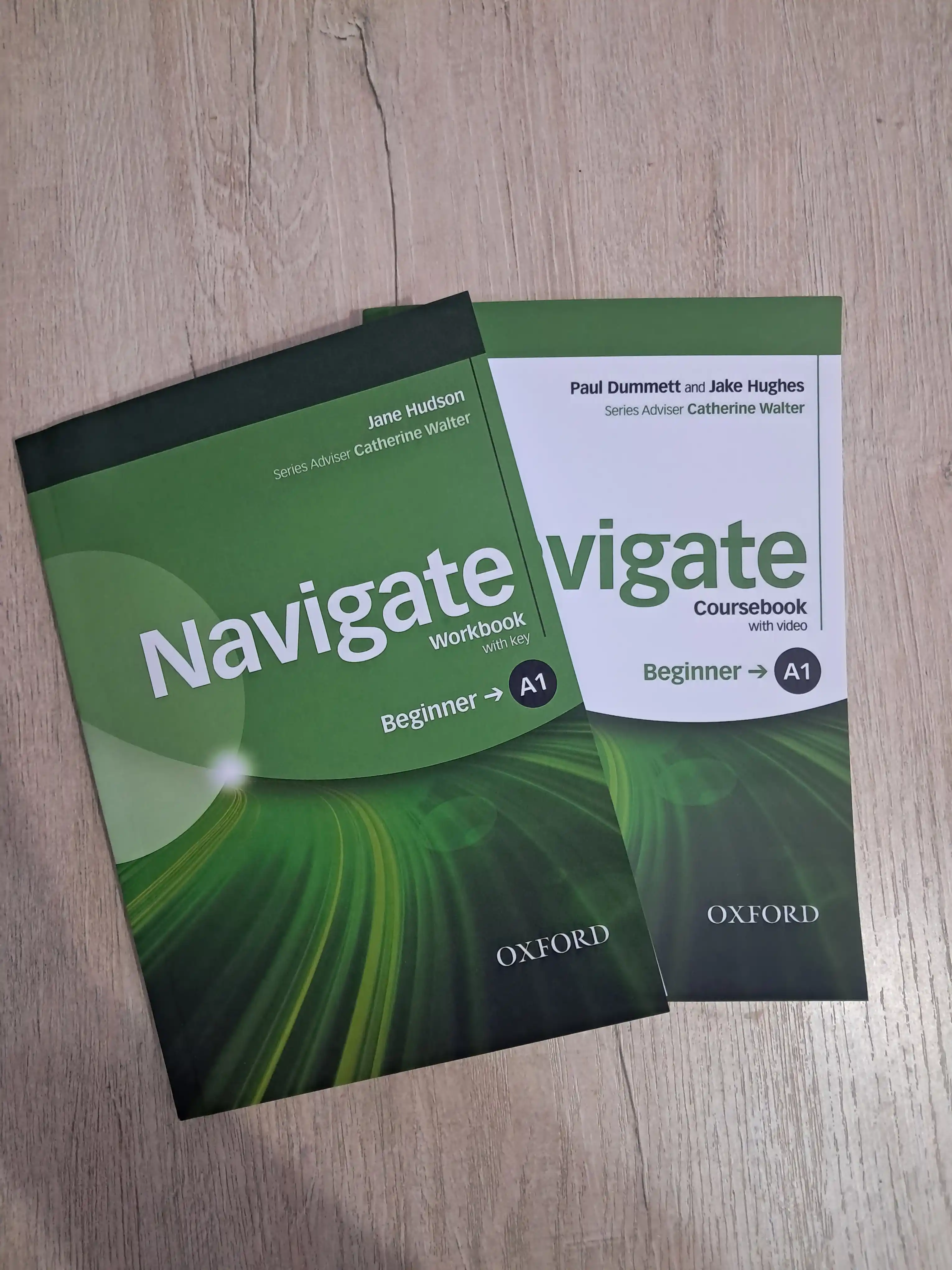 Книги, Navigate Beginner, Elementary, Pre-intermediate, Intermediate. Coursebook+Woorkbok