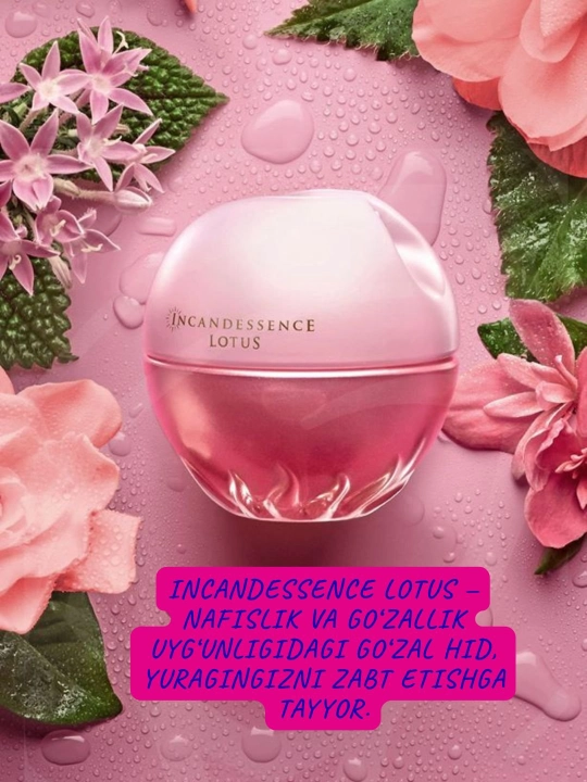 Ayollar uchun Incandessence atirlari – Lotus, Inca, Soleil, uzoq saqlanuvchi gulli, 50 ml - 