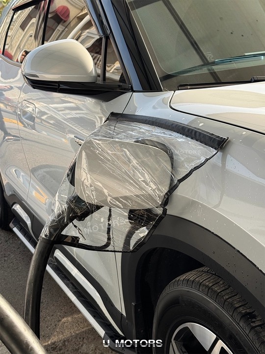 Elektromobillari uchun elektrozaryadka porti uchun yomg‘irdan himoya BYD, Li, Hongqi