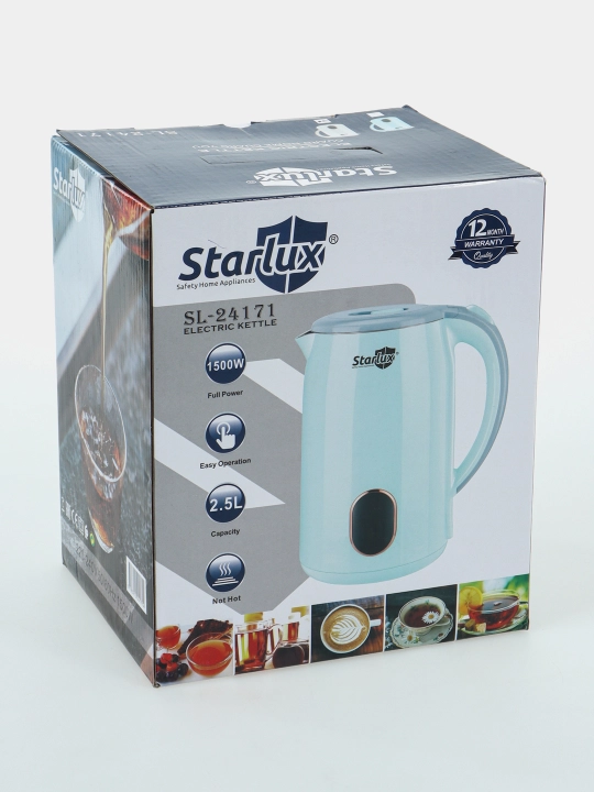 Электрочайник Starlux, 2-2,5 литра