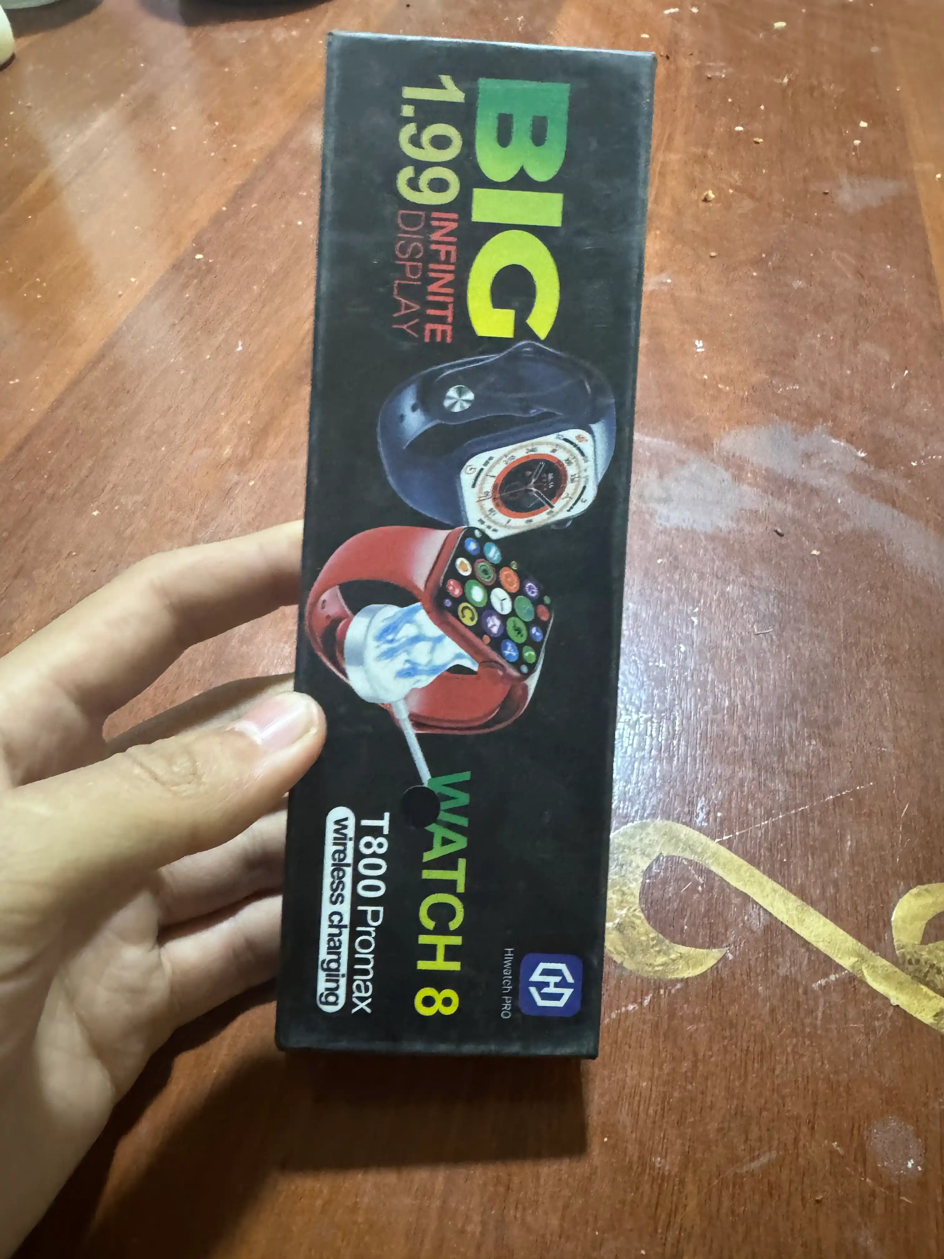 Aqlli soatlar Smart Watch Big T800 Pro Max, Android va iOS uchun, 45 mm