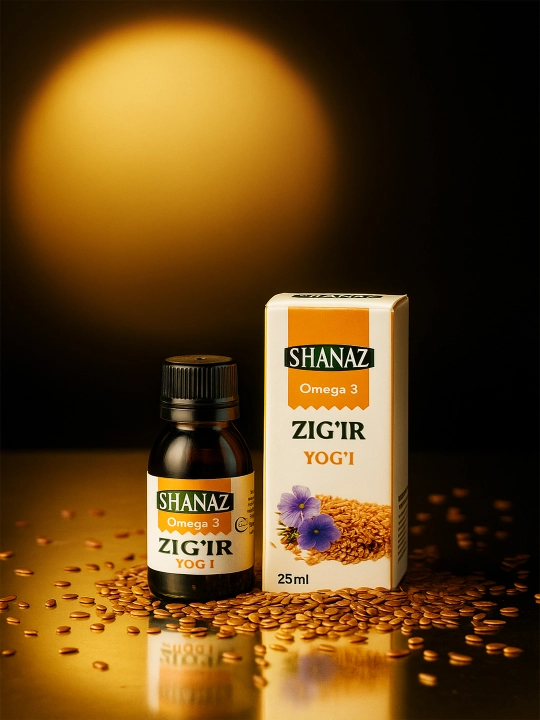 Zig'ir yog'i, 25 ml, "Shanaz"