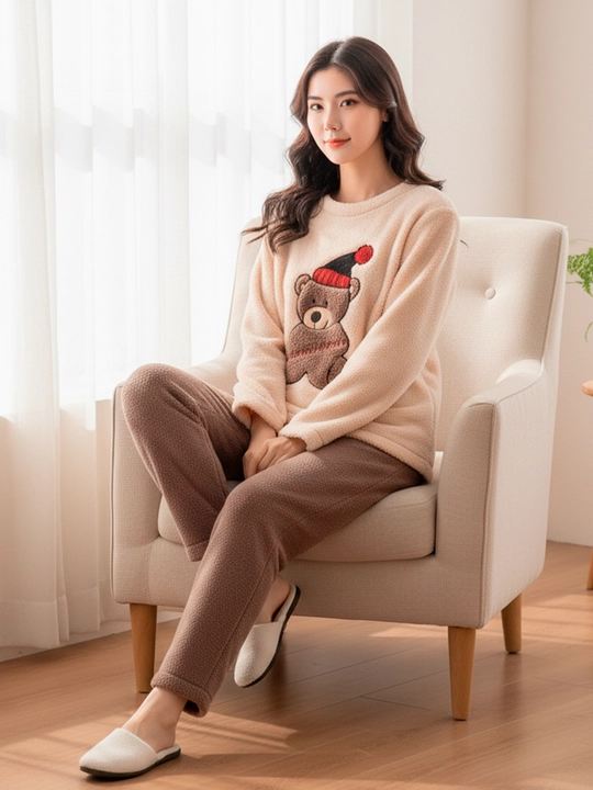 Ayollar momiq pijamasi
