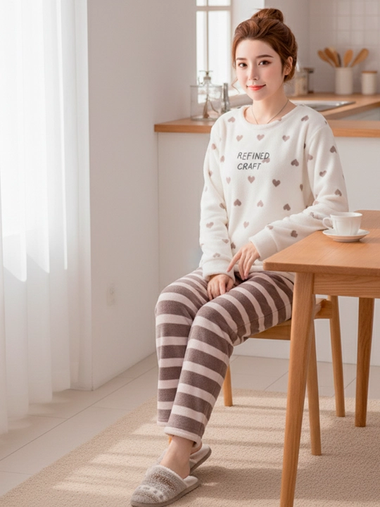Ayollar momiq pijamasi