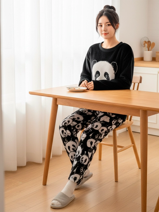 Ayollar momiq pijamasi