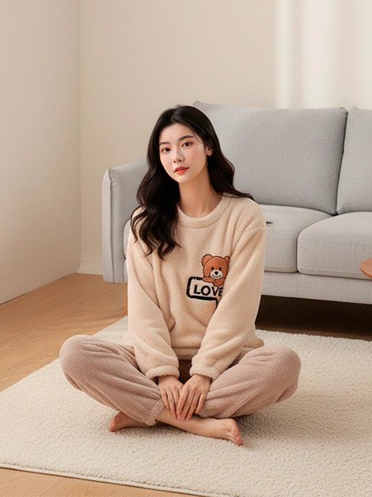 Ayollar momiq pijamasi