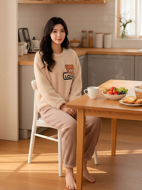 Ayollar momiq pijamasi