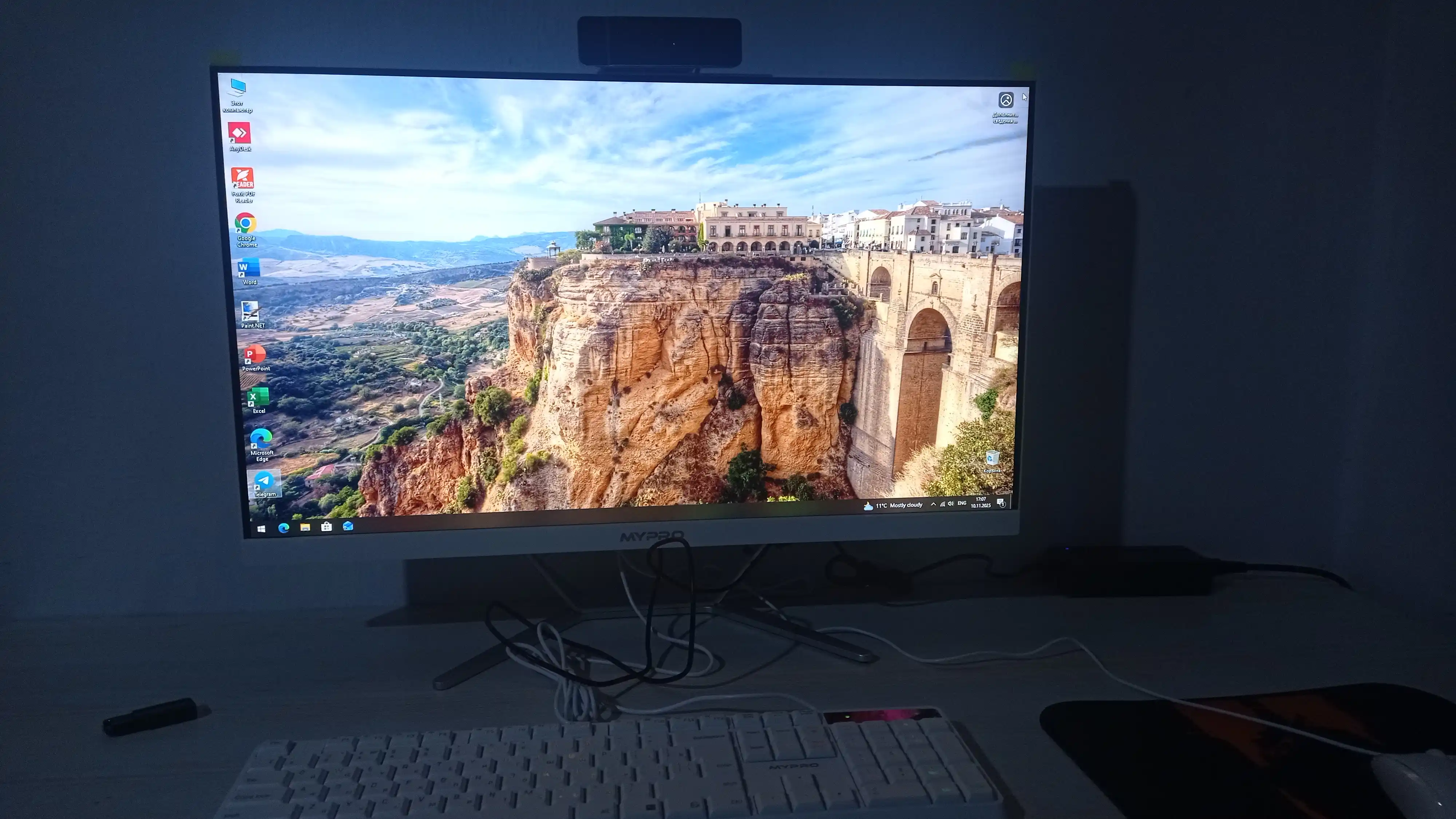 Моноблок MYPRO  27", i5-3470, 16GB, SSD 512GB,в бонус 32 гб флешка, клавиатура и мышка