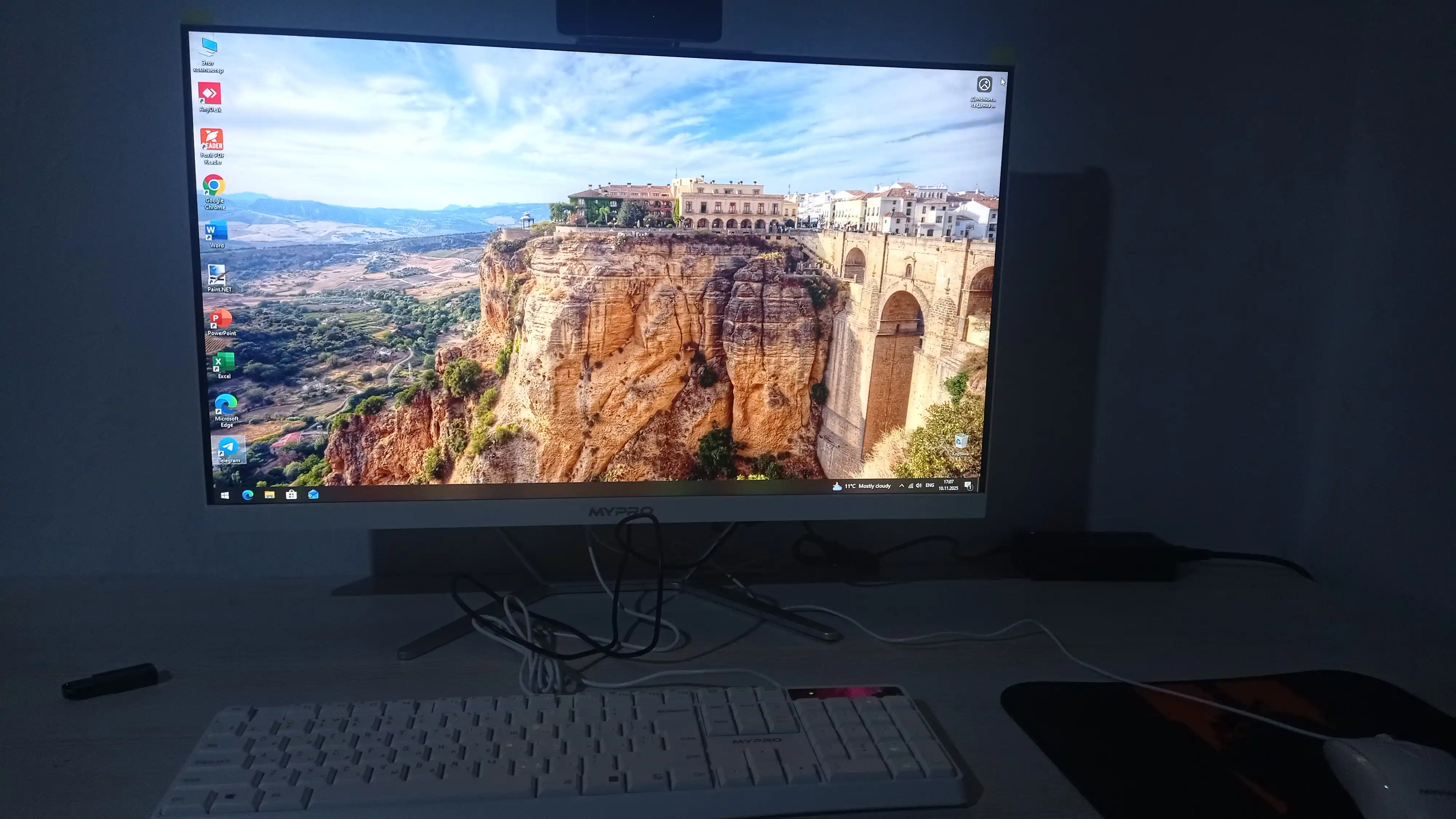 Моноблок MYPRO  27", i5-3470, 16GB, SSD 512GB,в бонус 32 гб флешка, клавиатура и мышка