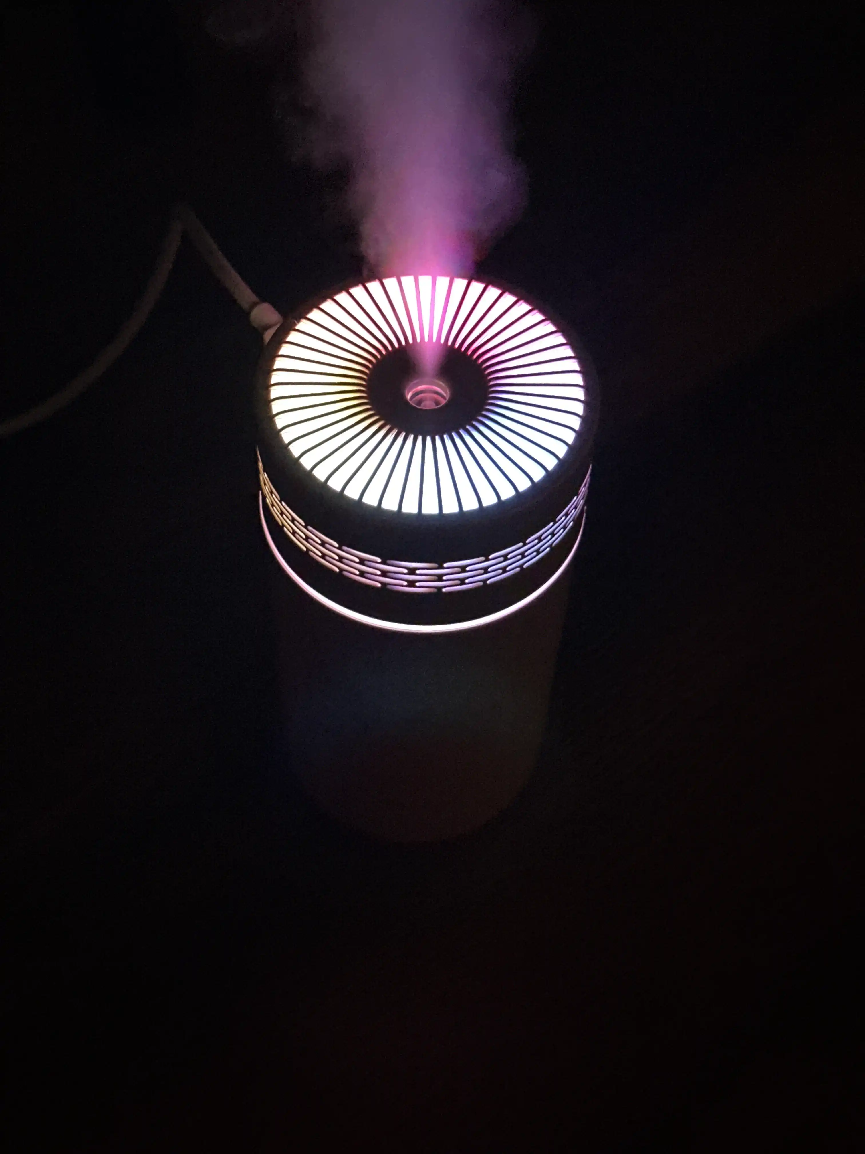 Увлажнитель воздуха с лампой для стола Humidifier для офиса и автомобиля