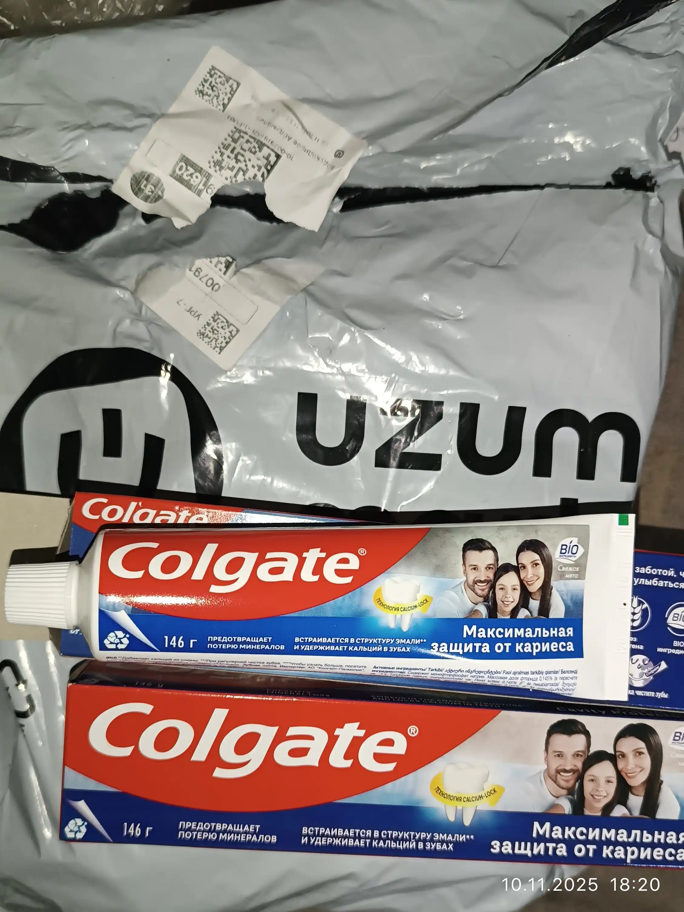 Tish pastasi Colgate MAX ftorid va kaltsiy bilan, 100 ml