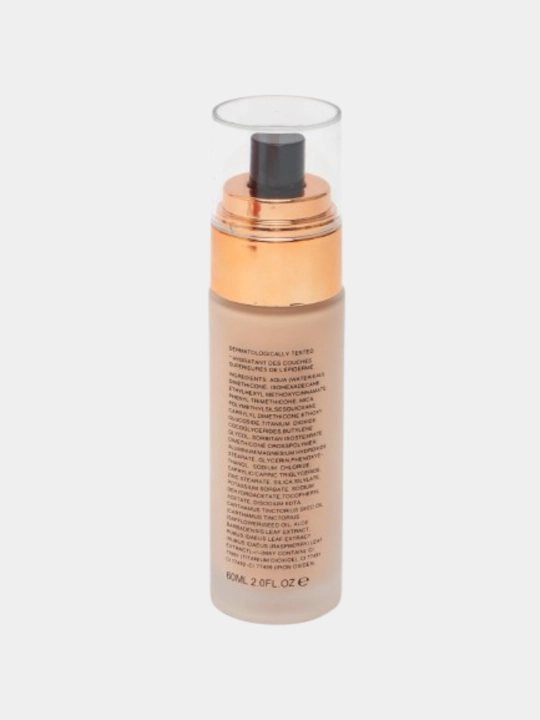 Tonal krem, korrektor, 2 tasi 1 da, to'liq qoplama, Kiko bo'yanish asosi, 60 ml